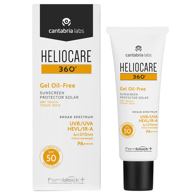 Heliocare 360° Gel Oil-Free SPF 50 Sin Color 50 ml