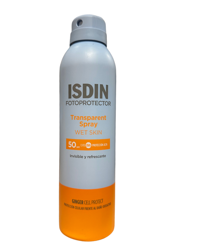 ISDIN Fotoprotector Transparent Spray Wet Skin SPF 50+ 200 ml